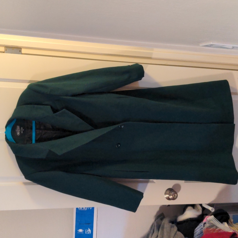 Forest Green Coat made in Ukraine